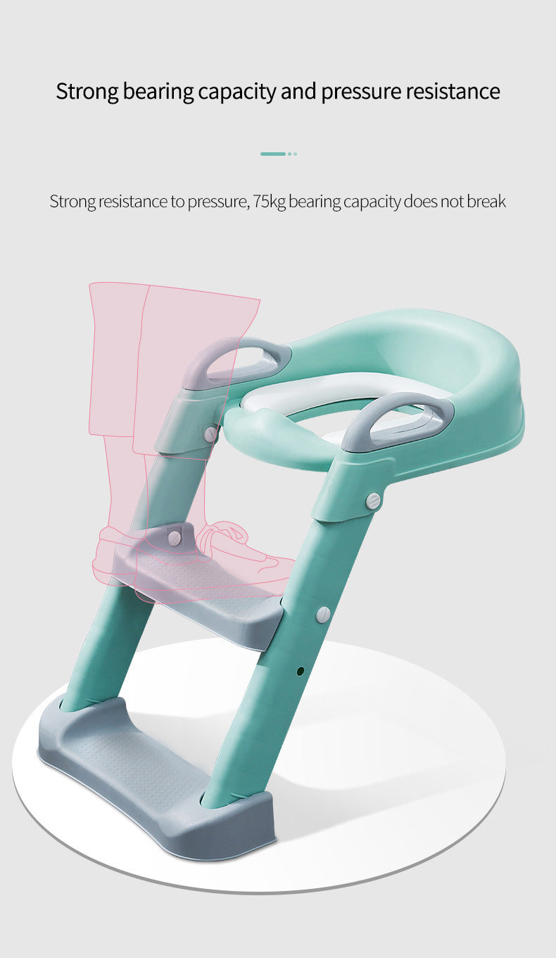 Kids Toilet Training Seat with Step Ladder – Adjustable Toddler Potty Chair