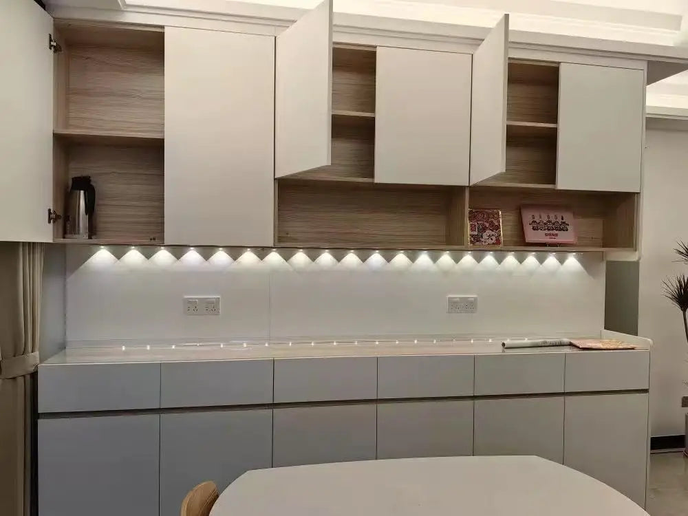 Wireless Ultra-Thin Motion Sensor LED Cabinet Light – USB Rechargeable, Dimmable, 3 Colors