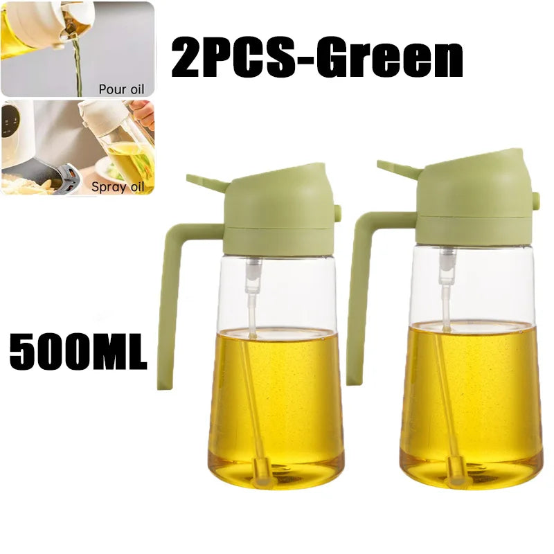 Oil Spray Bottle – Olive Oil Sprayer for BBQ, Cooking, Baking, Vinegar & Kitchen Use