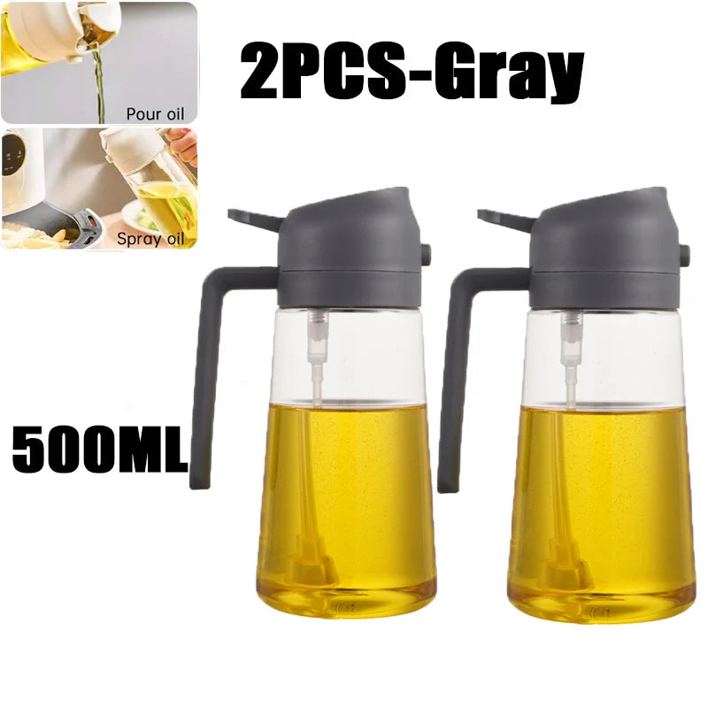 Oil Spray Bottle – Olive Oil Sprayer for BBQ, Cooking, Baking, Vinegar & Kitchen Use