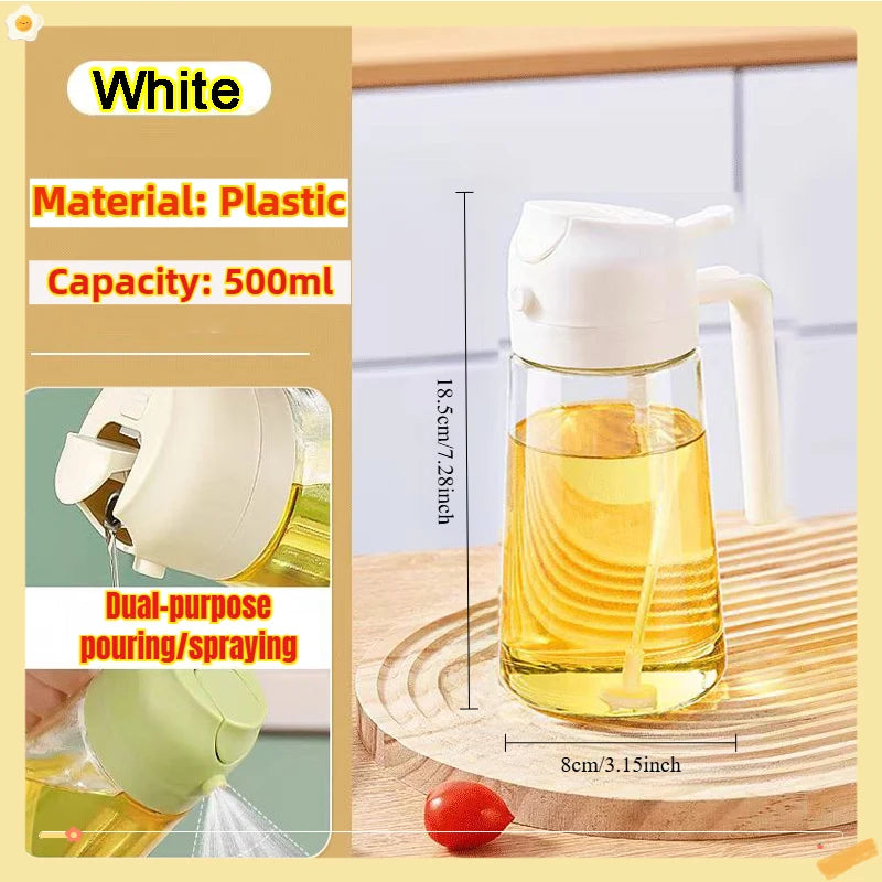 Oil Spray Bottle – Olive Oil Sprayer for BBQ, Cooking, Baking, Vinegar & Kitchen Use