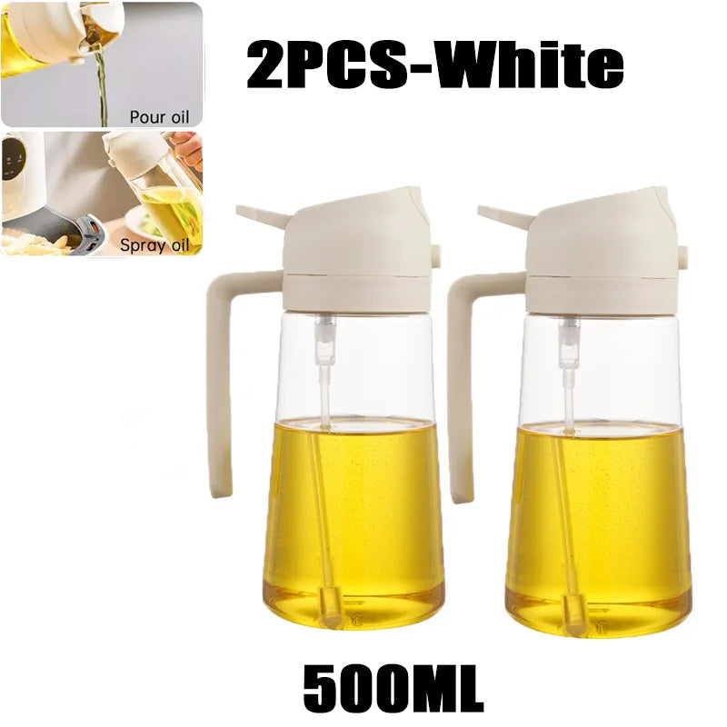 Oil Spray Bottle – Olive Oil Sprayer for BBQ, Cooking, Baking, Vinegar & Kitchen Use