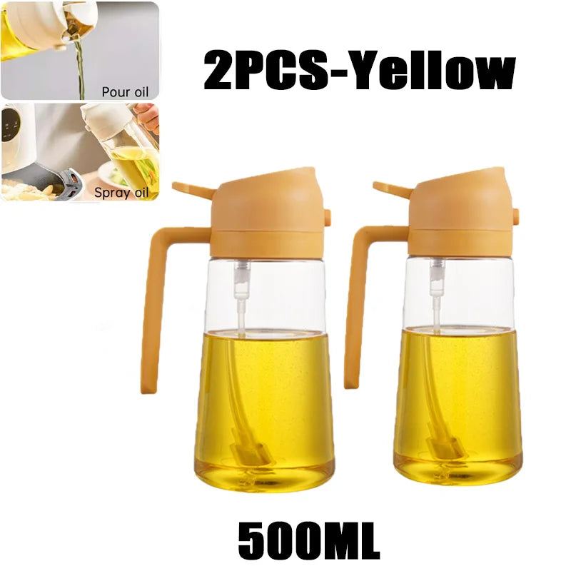 Oil Spray Bottle – Olive Oil Sprayer for BBQ, Cooking, Baking, Vinegar & Kitchen Use