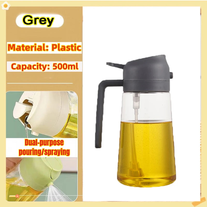 Oil Spray Bottle – Olive Oil Sprayer for BBQ, Cooking, Baking, Vinegar & Kitchen Use