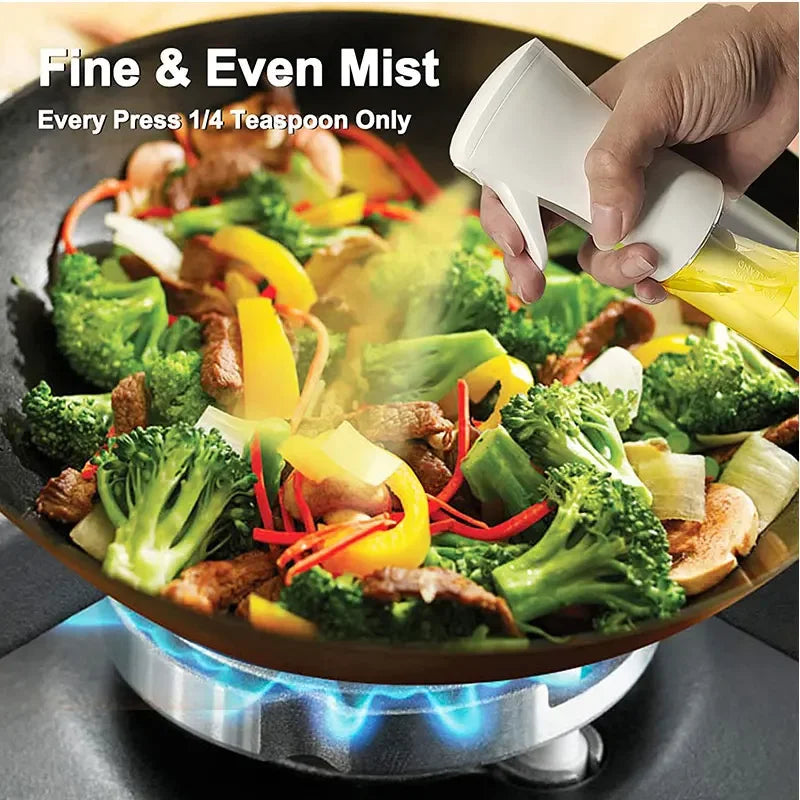 Oil Spray Bottle – Olive Oil Sprayer for BBQ, Cooking, Baking, Vinegar & Kitchen Use