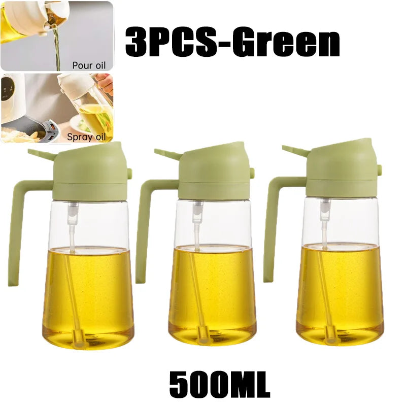 Oil Spray Bottle – Olive Oil Sprayer for BBQ, Cooking, Baking, Vinegar & Kitchen Use