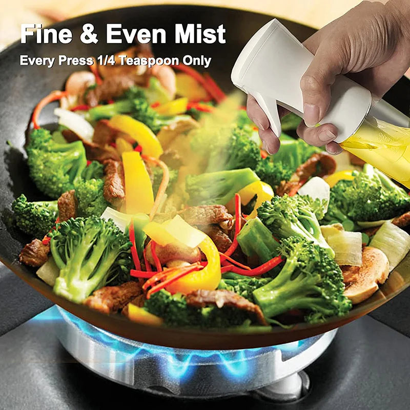 Oil Spray Bottle – Olive Oil Sprayer for BBQ, Cooking, Baking, Vinegar & Kitchen Use