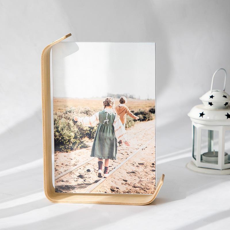 Acrylic Wooden Herbarium Photo Frame