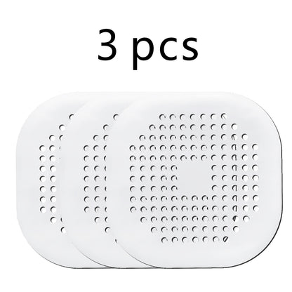 Silicone Drain Protector for Bathroom & Kitchen — Anti-Clog Hair Catcher for Shower, Sink & Bathtub, Non-Slip Easy Clean Filter (1pc or 4pcs)