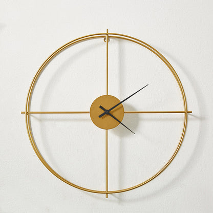 Scandinavian Iron Art Wall Clock