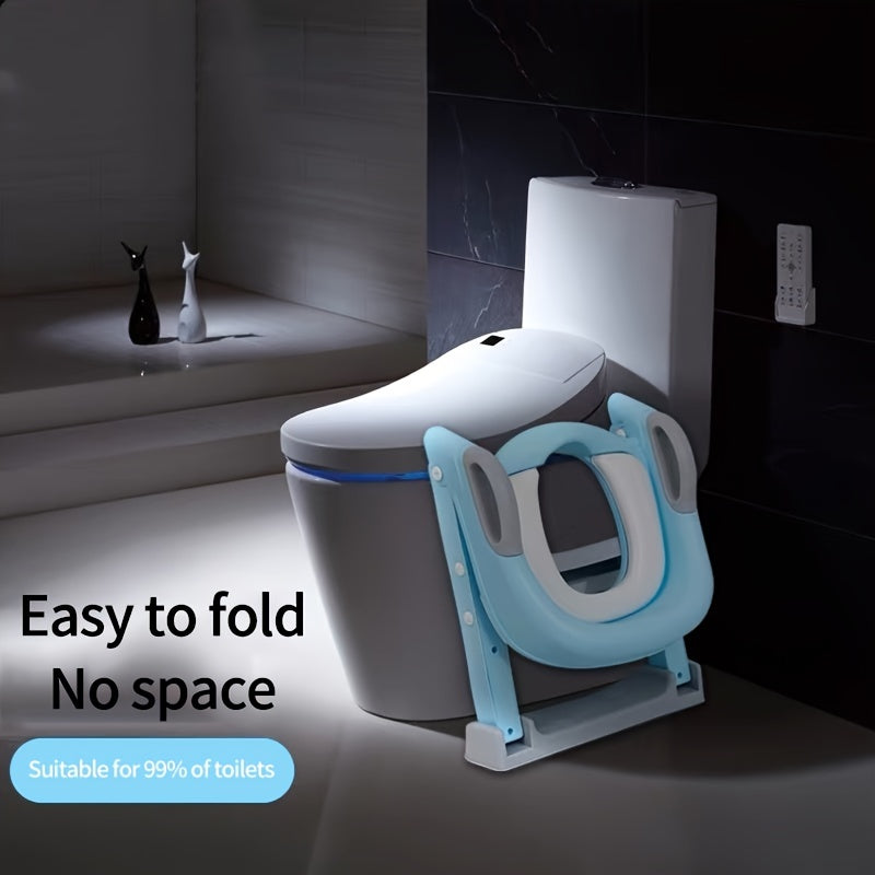 Kids Toilet Training Seat with Step Ladder – Adjustable Toddler Potty Chair