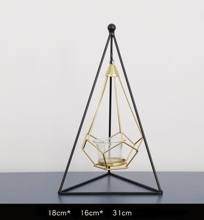 Nordic Iron Candle Holder