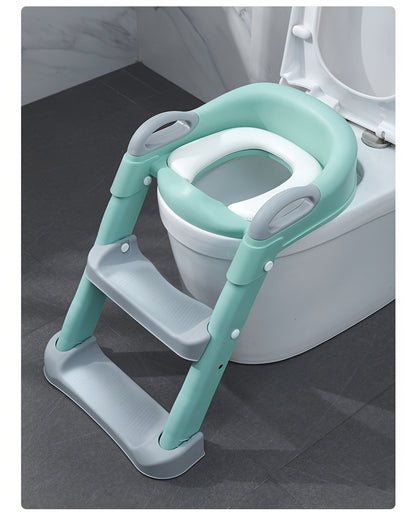 Kids Toilet Training Seat with Step Ladder – Adjustable Toddler Potty Chair