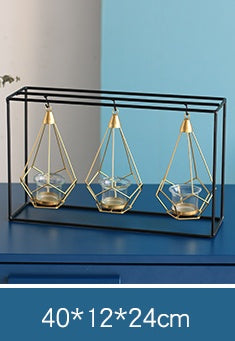 Nordic Iron Candle Holder