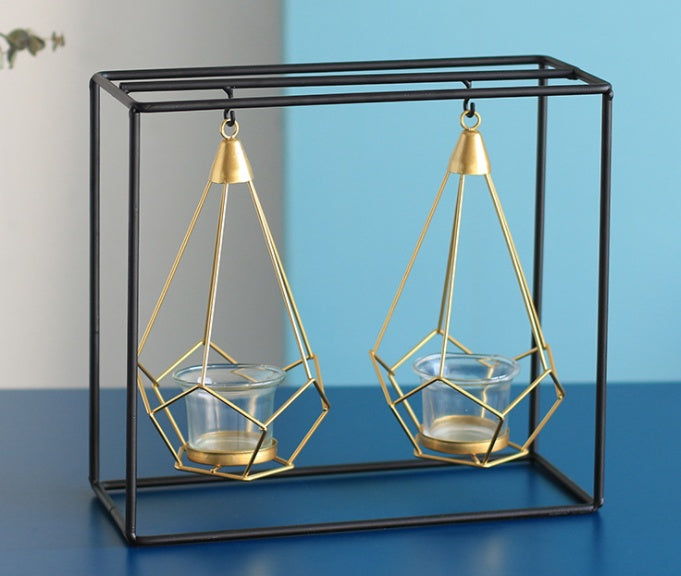 Nordic Iron Candle Holder
