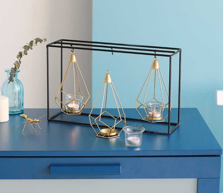 Nordic Iron Candle Holder
