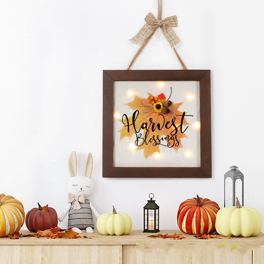 Light Wooden Decorative Square Photo Frame