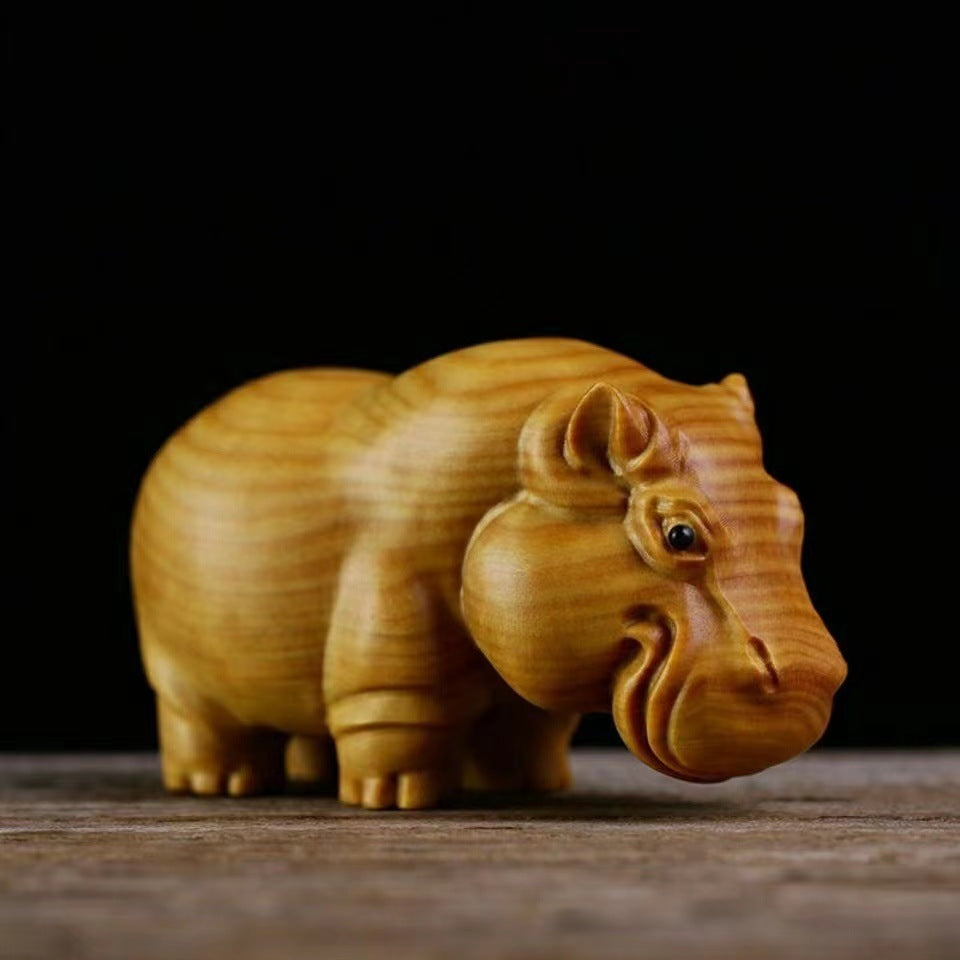 Handcrafted Wooden Animal Figurines – Africa’s Three Treasures