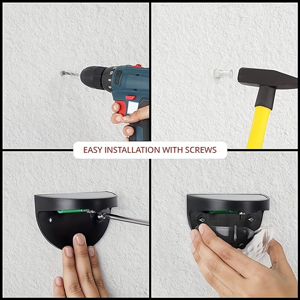 Solar Fence & Deck Lights – Waterproof Outdoor LED Wall Lamps