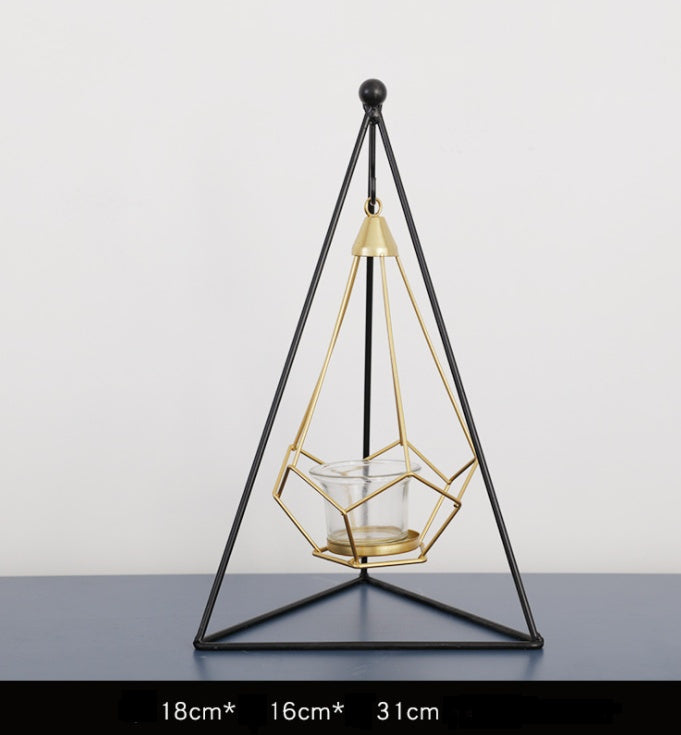 Nordic Iron Candle Holder