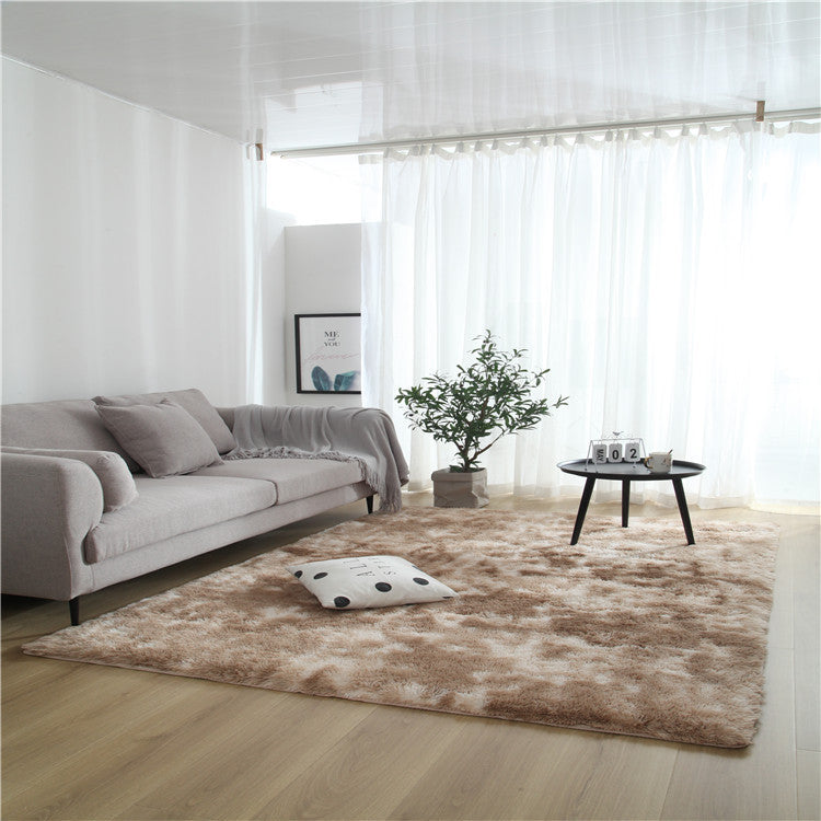 Gradient Tie-Dye Soft Carpet