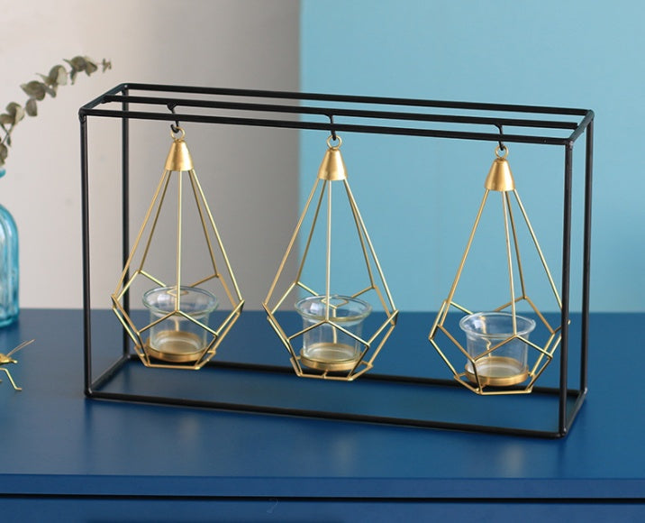 Nordic Iron Candle Holder