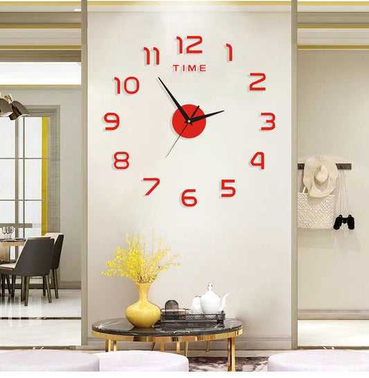 Acrylic Digital Decorative Wall Clock