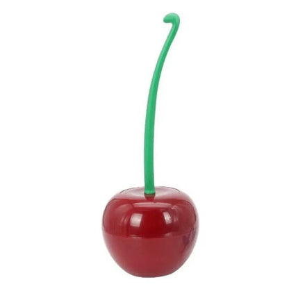Red Toilet Brush – Creative Cherry Shape Holder Set | Bathroom Accessories