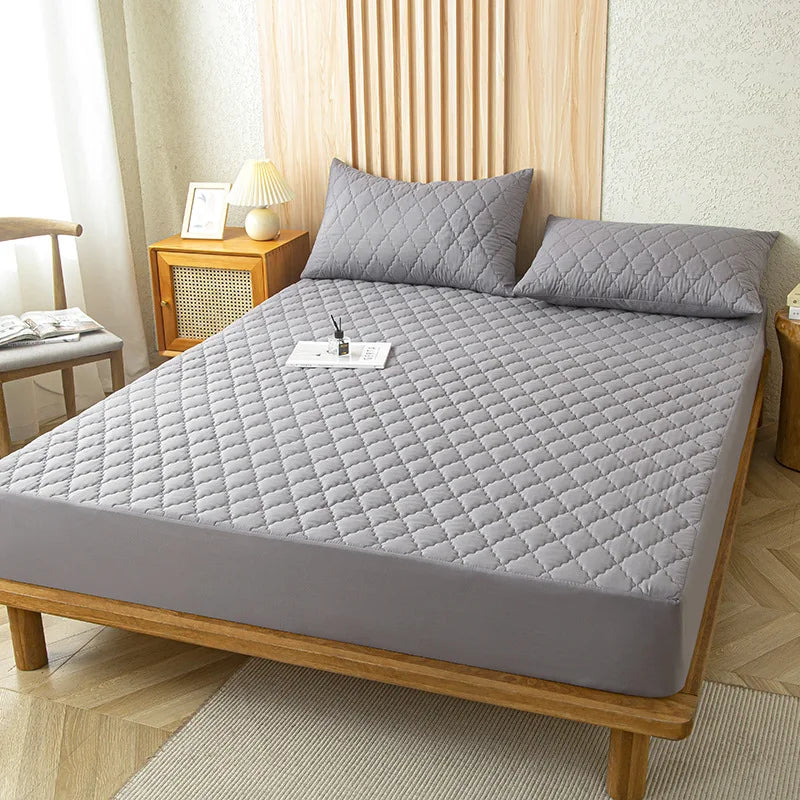 Waterproof Mattress Protector Fitted Sheet – Durable, Breathable & Anti-Dust Mite Bed Cover