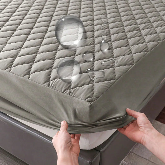 Waterproof Mattress Protector Fitted Sheet – Durable, Breathable & Anti-Dust Mite Bed Cover