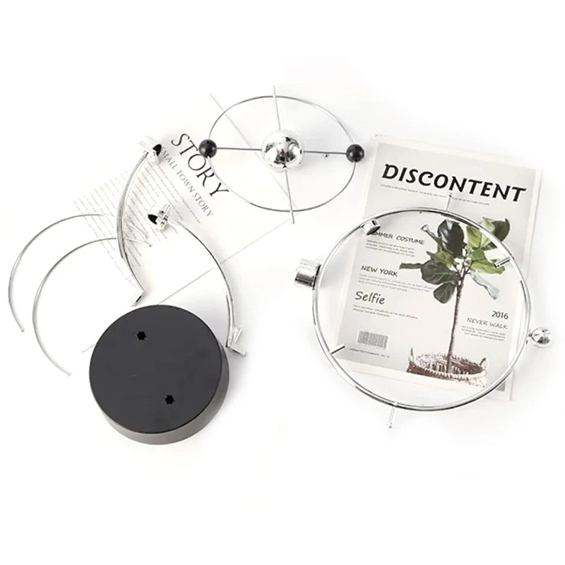 Celestial Orbital Otnament Office Desk Ornaments Galaxy Perpetual Motion Instrument Business Handicraft Ahaotic Ornaments Gifts