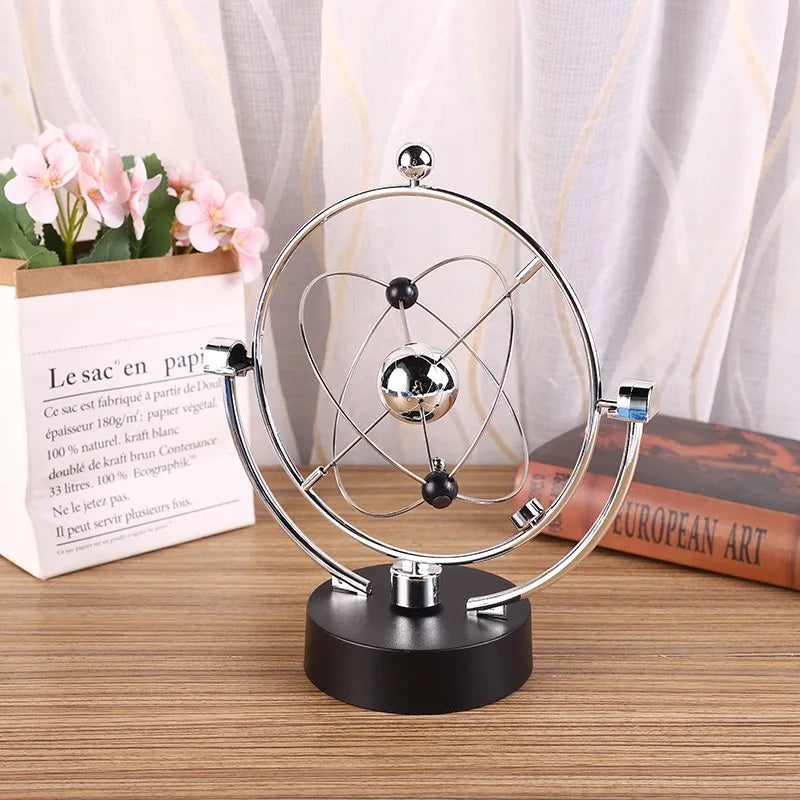 Celestial Orbital Otnament Office Desk Ornaments Galaxy Perpetual Motion Instrument Business Handicraft Ahaotic Ornaments Gifts