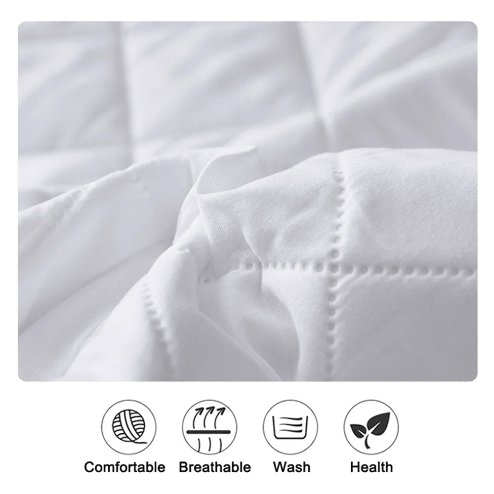 Waterproof Mattress Protector Fitted Sheet – Durable, Breathable & Anti-Dust Mite Bed Cover