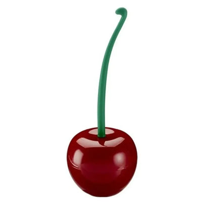 Red Toilet Brush – Creative Cherry Shape Holder Set | Bathroom Accessories
