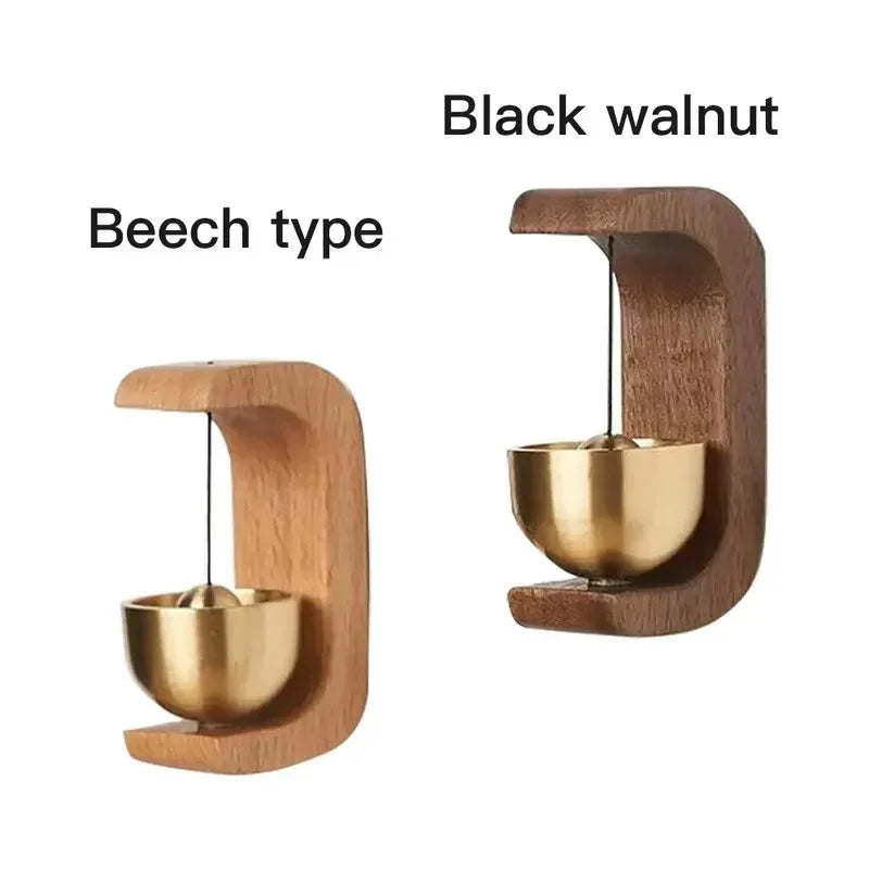 Wooden Doorbell Wind Chime – Modern Home, Car & Holiday Gift Decoration