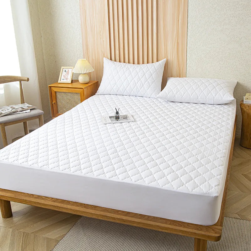 Waterproof Mattress Protector Fitted Sheet – Durable, Breathable & Anti-Dust Mite Bed Cover