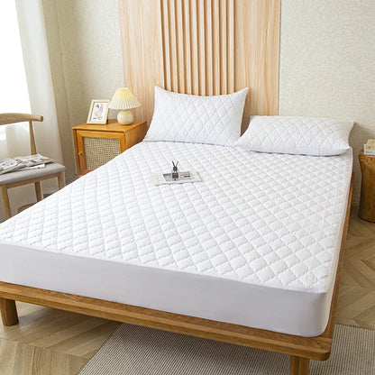 Waterproof Mattress Protector Fitted Sheet – Durable, Breathable & Anti-Dust Mite Bed Cover