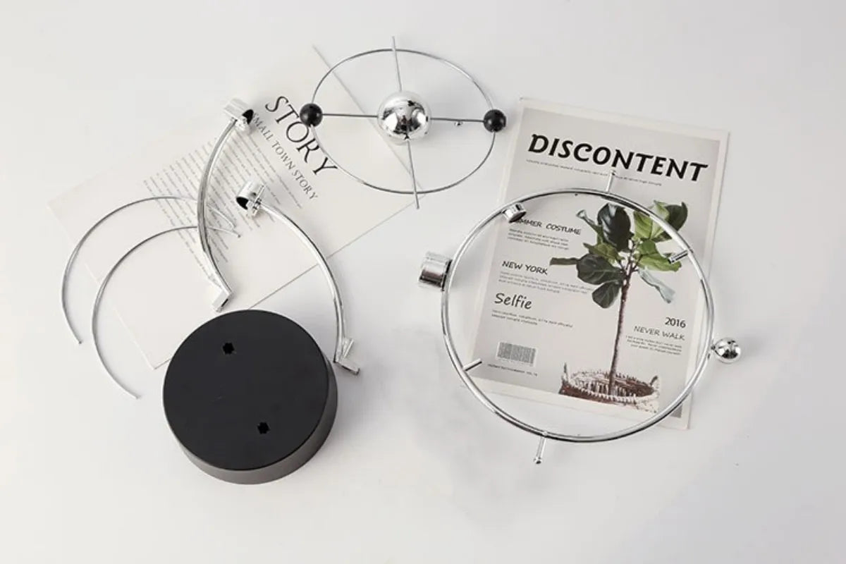 Celestial Orbital Otnament Office Desk Ornaments Galaxy Perpetual Motion Instrument Business Handicraft Ahaotic Ornaments Gifts