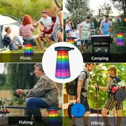 Portable Folding Telescopic Chair – Lightweight, Adjustable & Compact Stool for Camping, Fishing, Beach & Outdoor Adventures