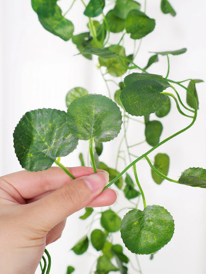Green Leaf String Lights – Artificial Ivy Vine Fairy Light Garland for Home, Party & Wedding Decoration