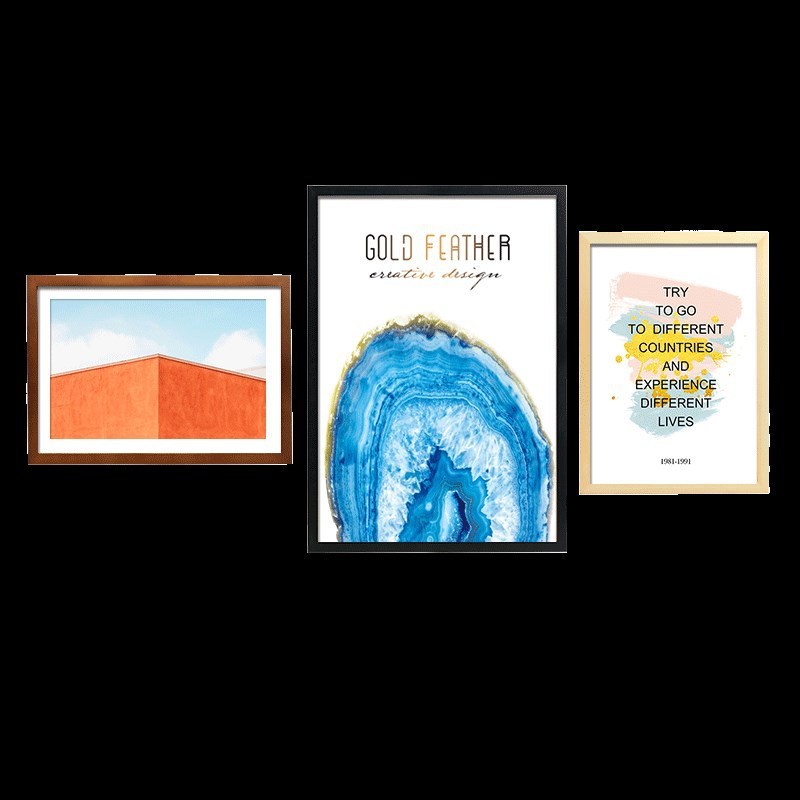 Solid Wood Rectangular Photo Frame