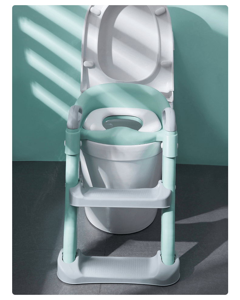 Kids Toilet Training Seat with Step Ladder – Adjustable Toddler Potty Chair