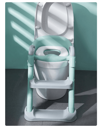 Kids Toilet Training Seat with Step Ladder – Adjustable Toddler Potty Chair
