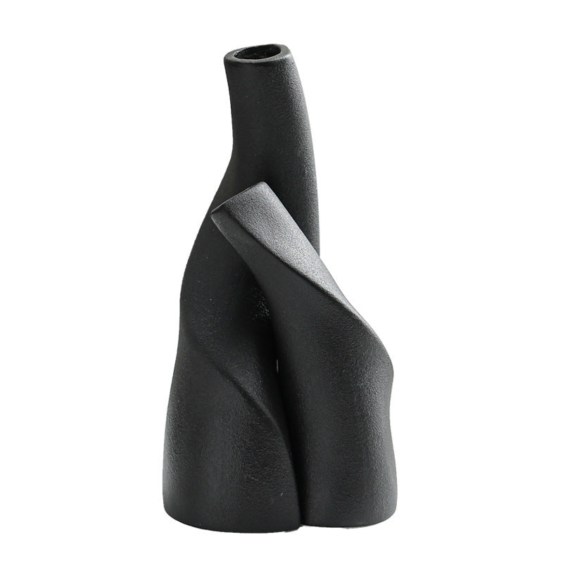 Nordic Ceramic Double-Shaped Vase