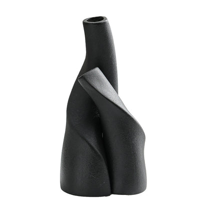 Nordic Ceramic Double-Shaped Vase