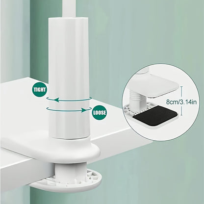 360° Rotating Tablet & Phone Holder – Flexible Spiral Base Lazy Stand for Bed, Desk, or Kitchen