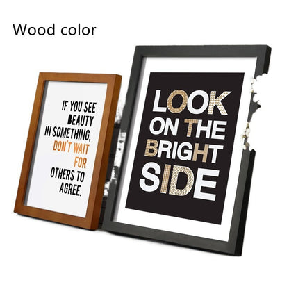 Solid Wood Rectangular Photo Frame