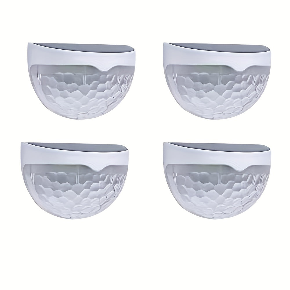 Solar Fence & Deck Lights – Waterproof Outdoor LED Wall Lamps