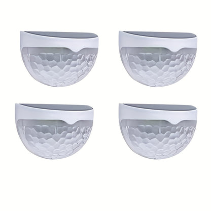 Solar Fence & Deck Lights – Waterproof Outdoor LED Wall Lamps