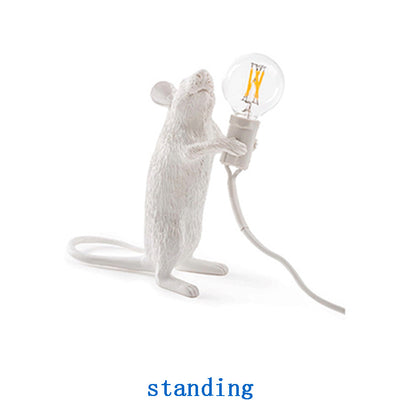 Creative Nordic Resin Mouse Table Lamp
